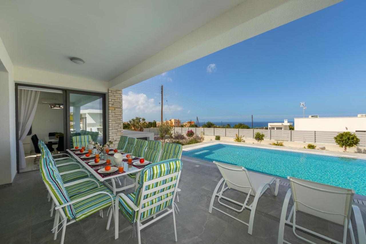 Villa Adaris, Sea Caves Peyia Paphos Exteriör bild
